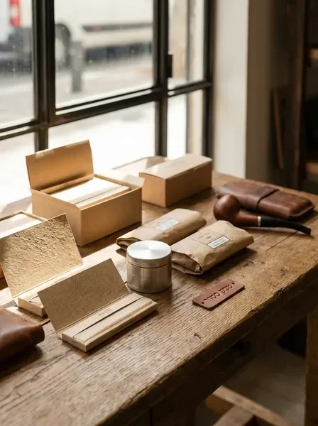 תצוגת מוצרי עישון פרימיום